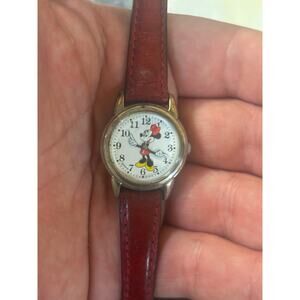 Vintage Disney Minnie Mouse RRS379 Womens Watch! New Battery!